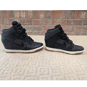 Nike Dunk Sky Hi Essential Wedge Heel Sneakers 644877-03